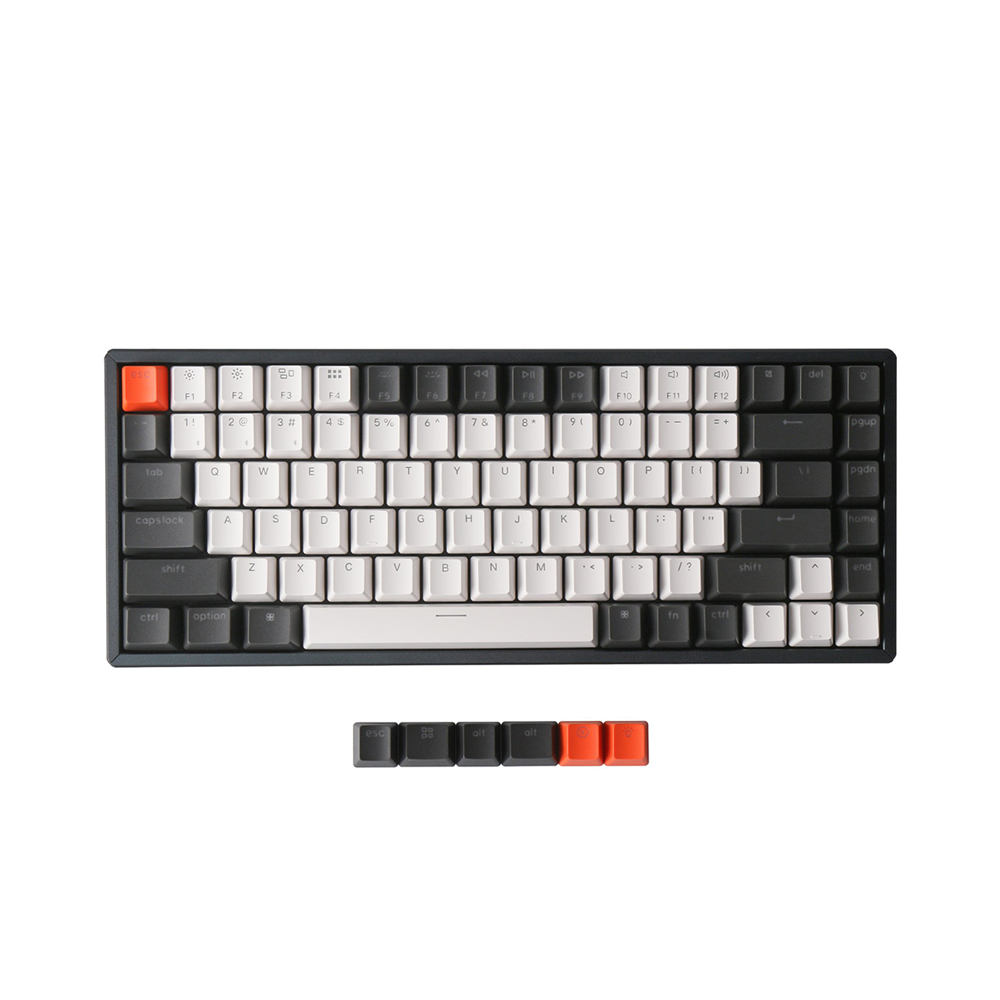 Bàn phím cơ không dây Keychron K2V2 Aluminum Led RGB HotSwap Gateron Switch Red / Blue / Brown