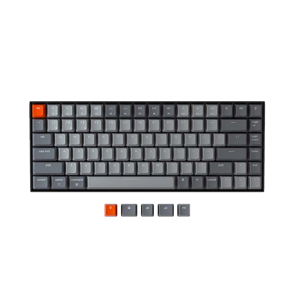 Bàn phím cơ không dây Keychron K2V2 Version B White Led Gateron G Pro Switch Red / Blue / Brown