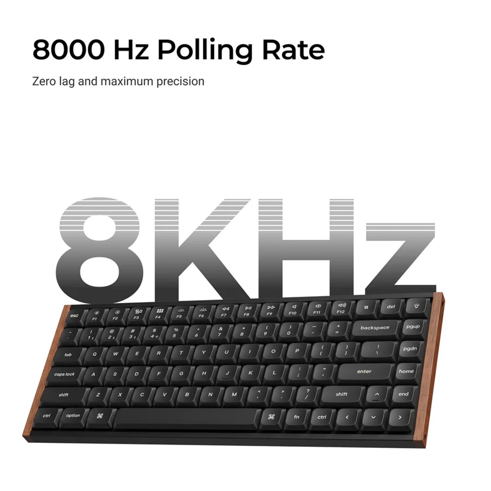 Bàn phím cơ không dây Keychron K3 Ultra 8K ZMK RGB Hotswap (Keychron SW)