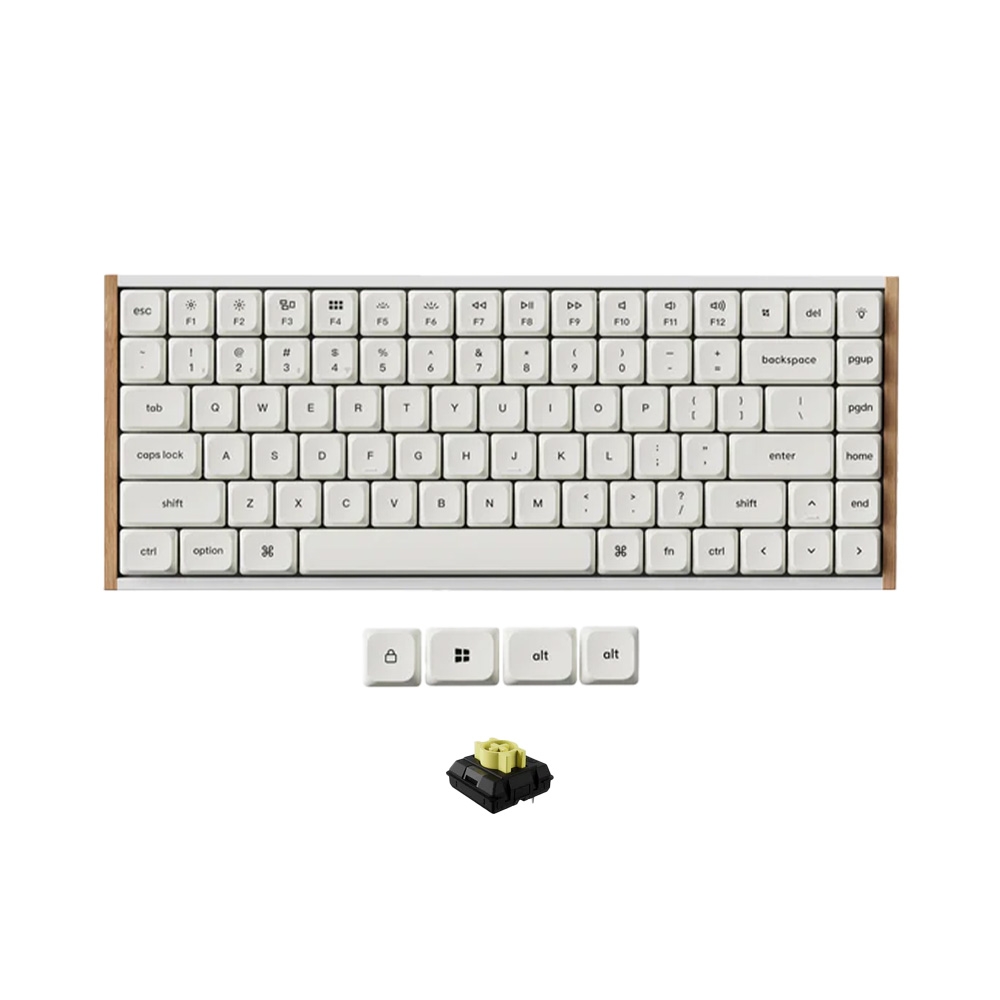 Bàn phím cơ không dây Keychron K3 Ultra 8K ZMK RGB Hotswap (Keychron SW)