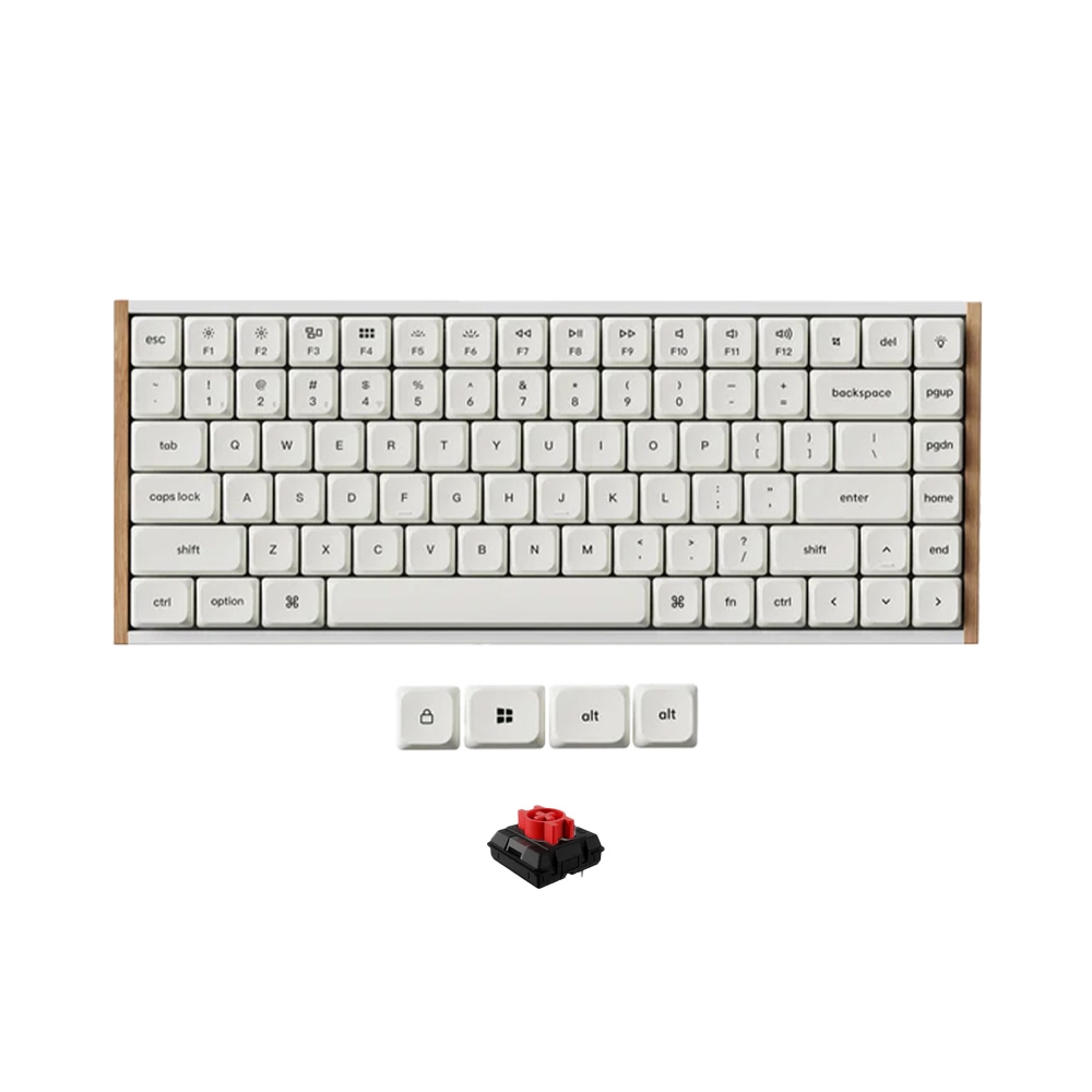 Bàn phím cơ không dây Keychron K3 Ultra 8K ZMK RGB Hotswap (Keychron SW)