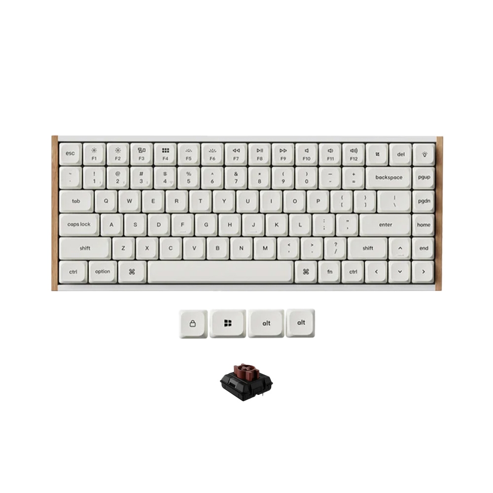 Bàn phím cơ không dây Keychron K3 Ultra 8K ZMK RGB Hotswap (Keychron SW)