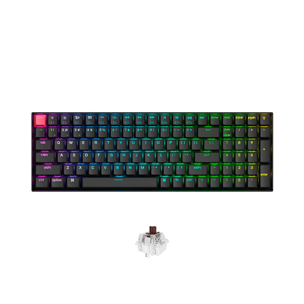 Bàn phím cơ không dây Keychron K4 V3 QMK RGB (Keychron Sw)