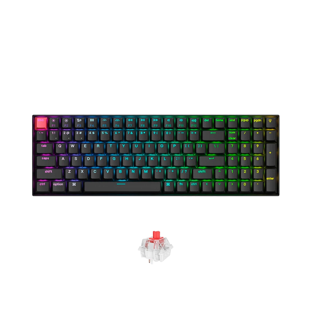 Bàn phím cơ không dây Keychron K4 V3 QMK RGB (Keychron Sw)