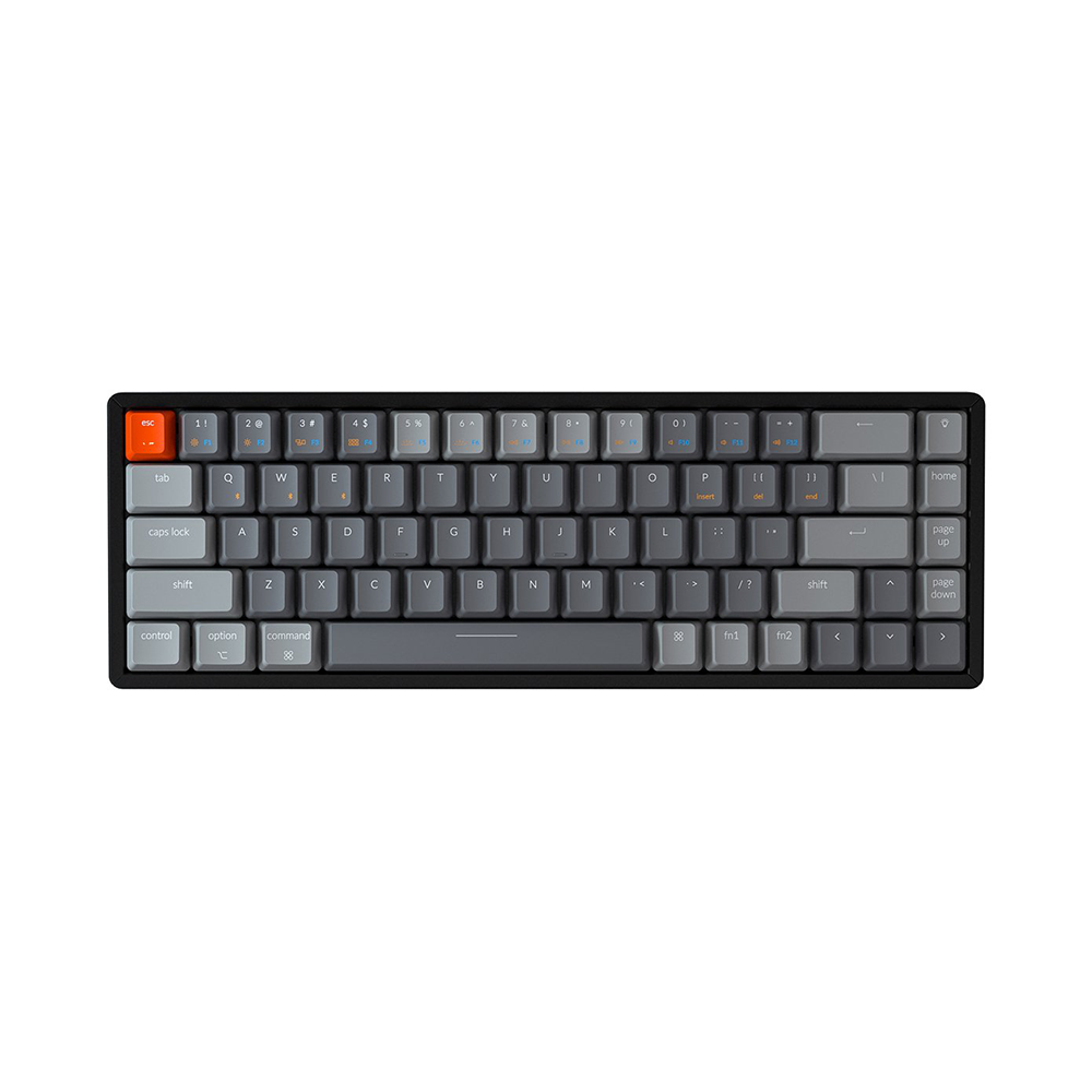 Bàn phím cơ không dây Keychron K6 Aluminum Led RGB Gateron Switch Red / Blue / Brown