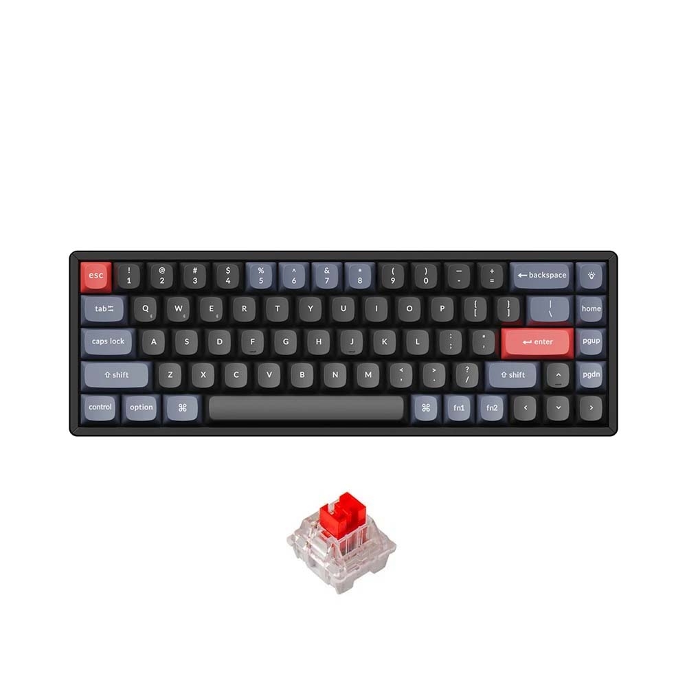 Bàn phím cơ không dây Keychron K6 Pro Version B Led RGB HotSwap K Pro Switch Red / Blue / Brown