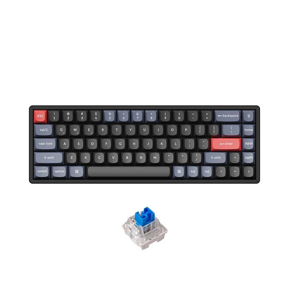 Bàn phím cơ không dây Keychron K6 Pro Version B Led RGB HotSwap K Pro Switch Red / Blue / Brown