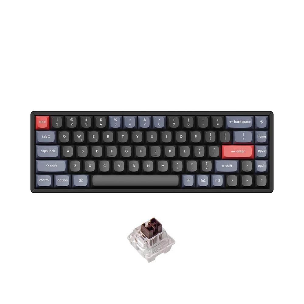 Bàn phím cơ không dây Keychron K6 Pro Version B Led RGB HotSwap K Pro Switch Red / Blue / Brown