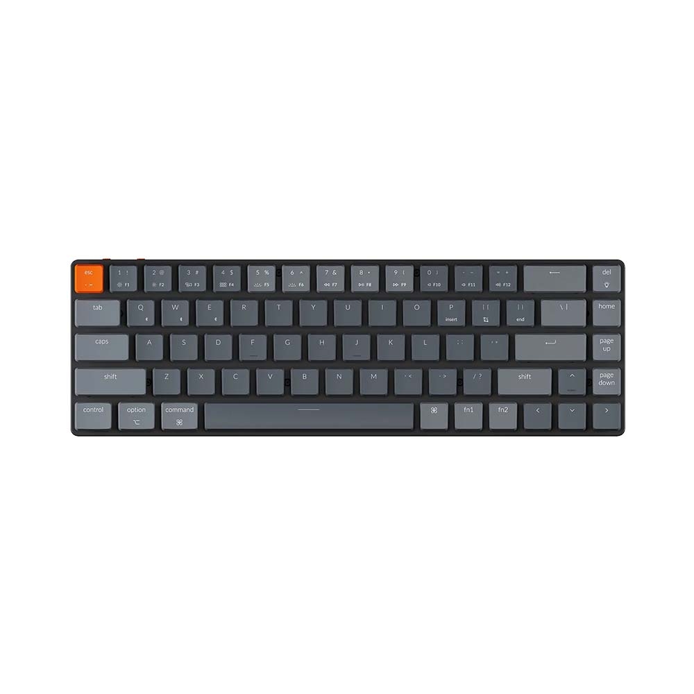 Bàn phím cơ không dây Keychron K7 Ultra Slim Led RGB HotSwap Gateron Switch Low Profile Red / Blue / Brown