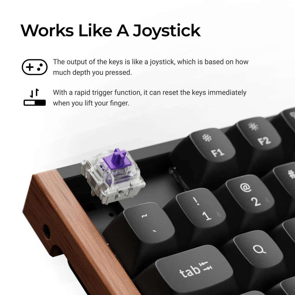 Bàn phím cơ không dây Keychron K10 HE Special Edition RGB Hotswap Aluminum (Magnetic Sw)