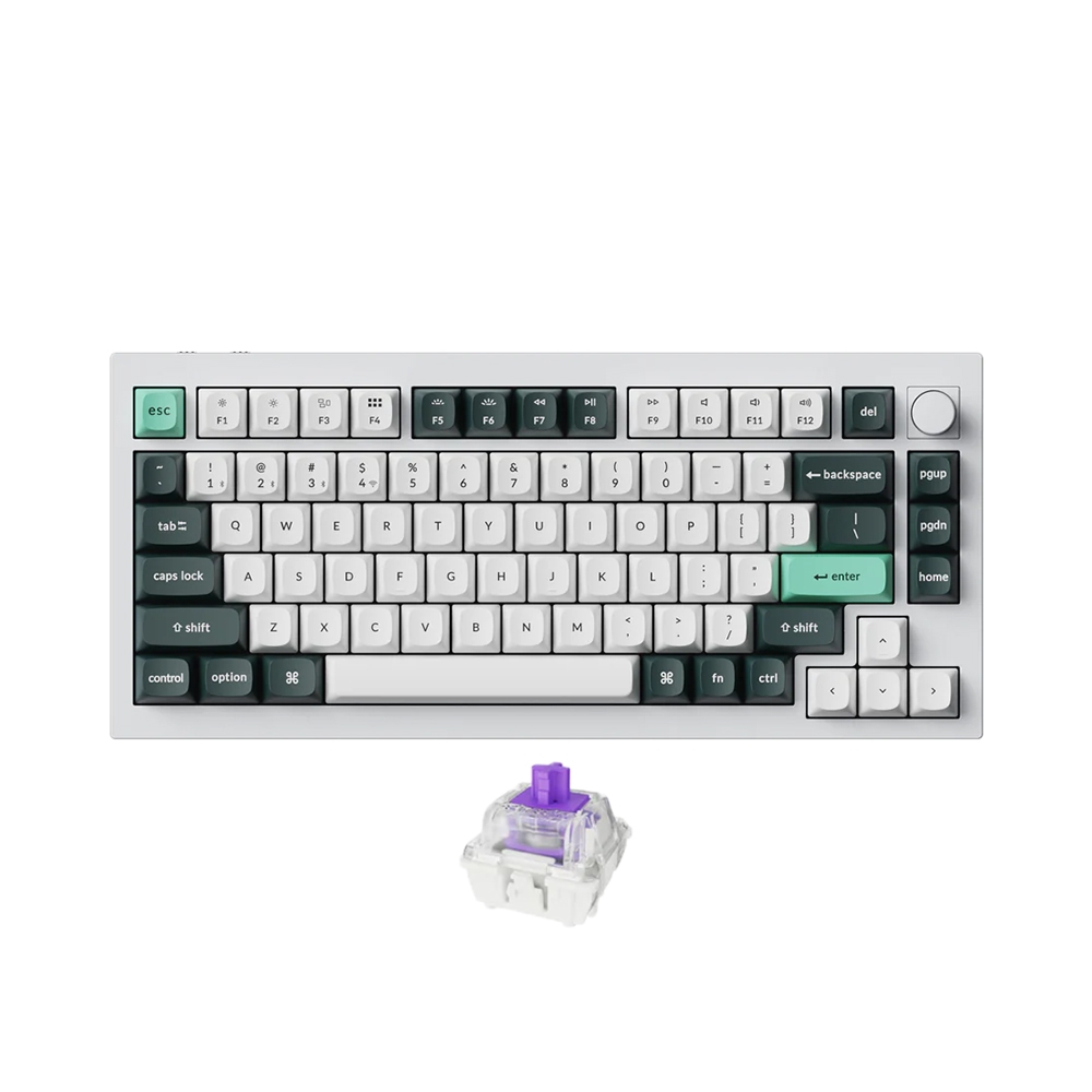Bàn phím cơ không dây Keychron Q1 HE RGB Hotswap Rapid Trigger (Magnetic Sw)