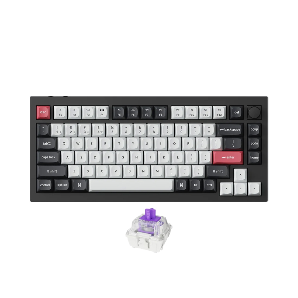Bàn phím cơ không dây Keychron Q1 HE RGB Hotswap Rapid Trigger (Magnetic Sw)