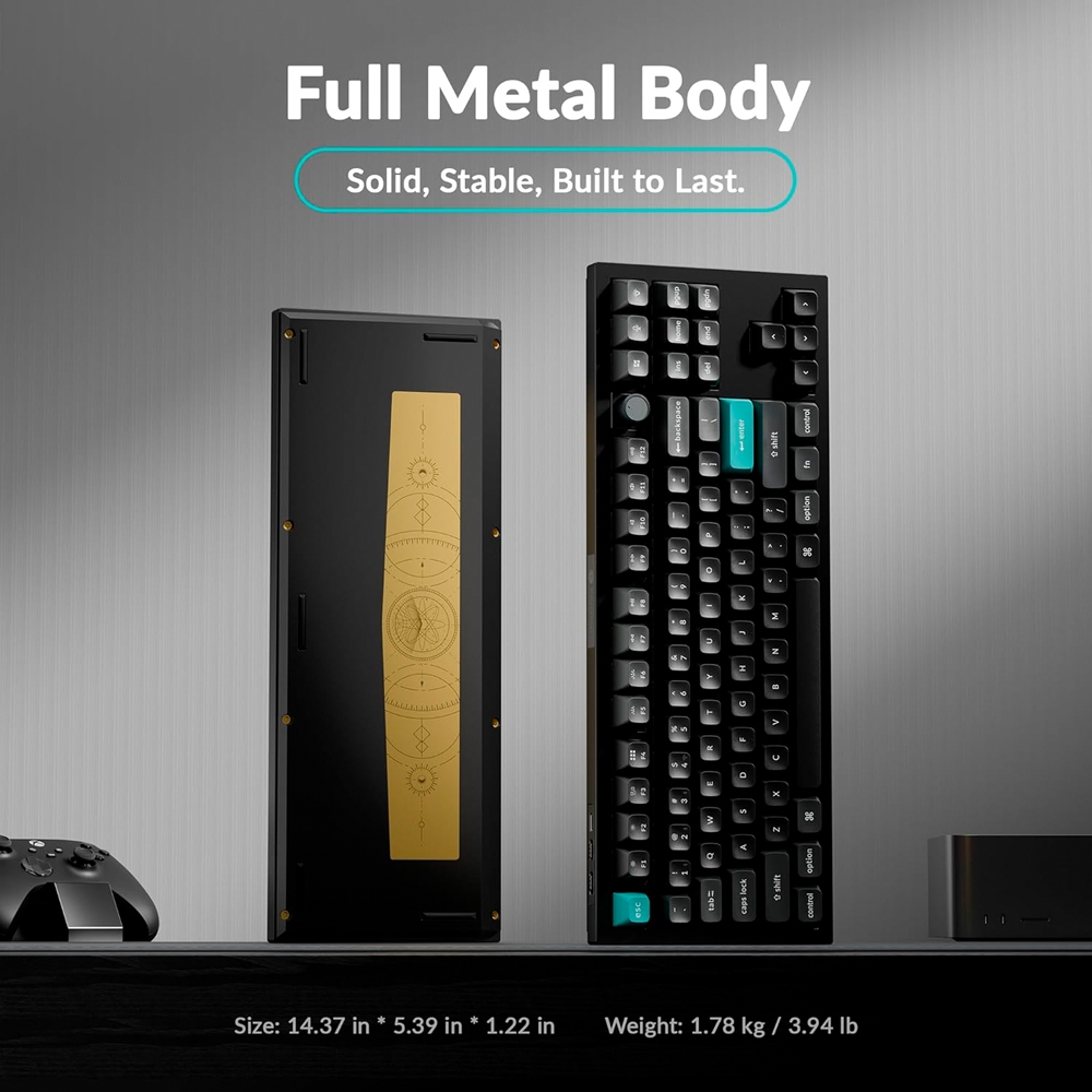 Bàn phím cơ không dây Keychron Q3 Ultra 8K ZMK RGB Hotswap (Keychron SW)