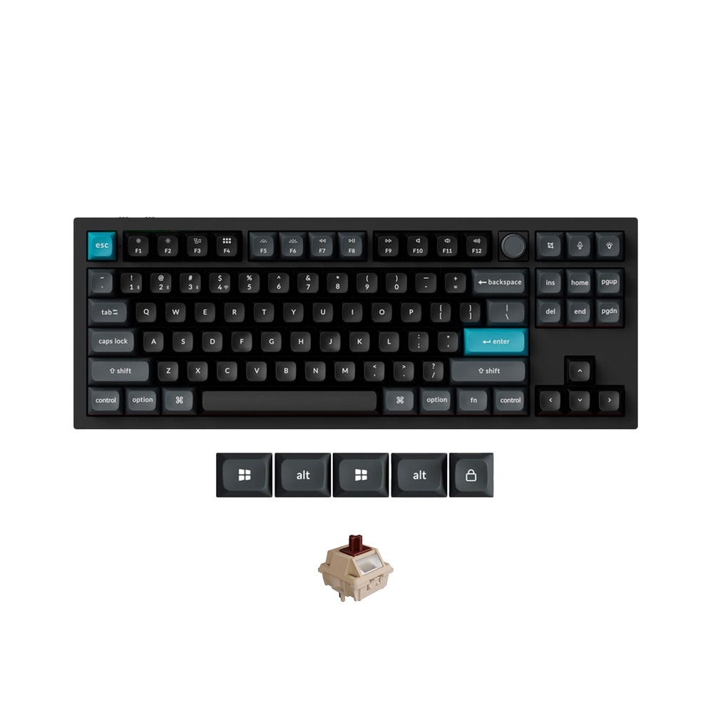 Bàn phím cơ không dây Keychron Q3 Ultra 8K ZMK RGB Hotswap (Keychron SW)