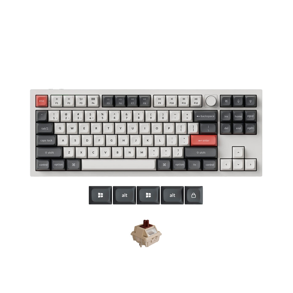Bàn phím cơ không dây Keychron Q3 Ultra 8K ZMK RGB Hotswap (Keychron SW)