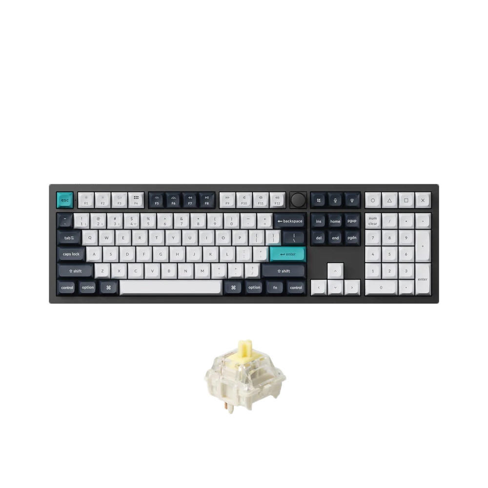 Bàn phím cơ không dây Keychron Q6 Max RGB Hotswap (Gateron Sw)