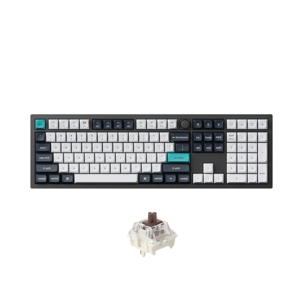 Bàn phím cơ không dây Keychron Q6 Max RGB Hotswap (Gateron Sw)