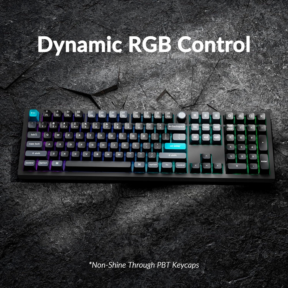 Bàn phím cơ không dây Keychron Q6 Ultra 8K ZMK RGB Hotswap (Keychron SW)