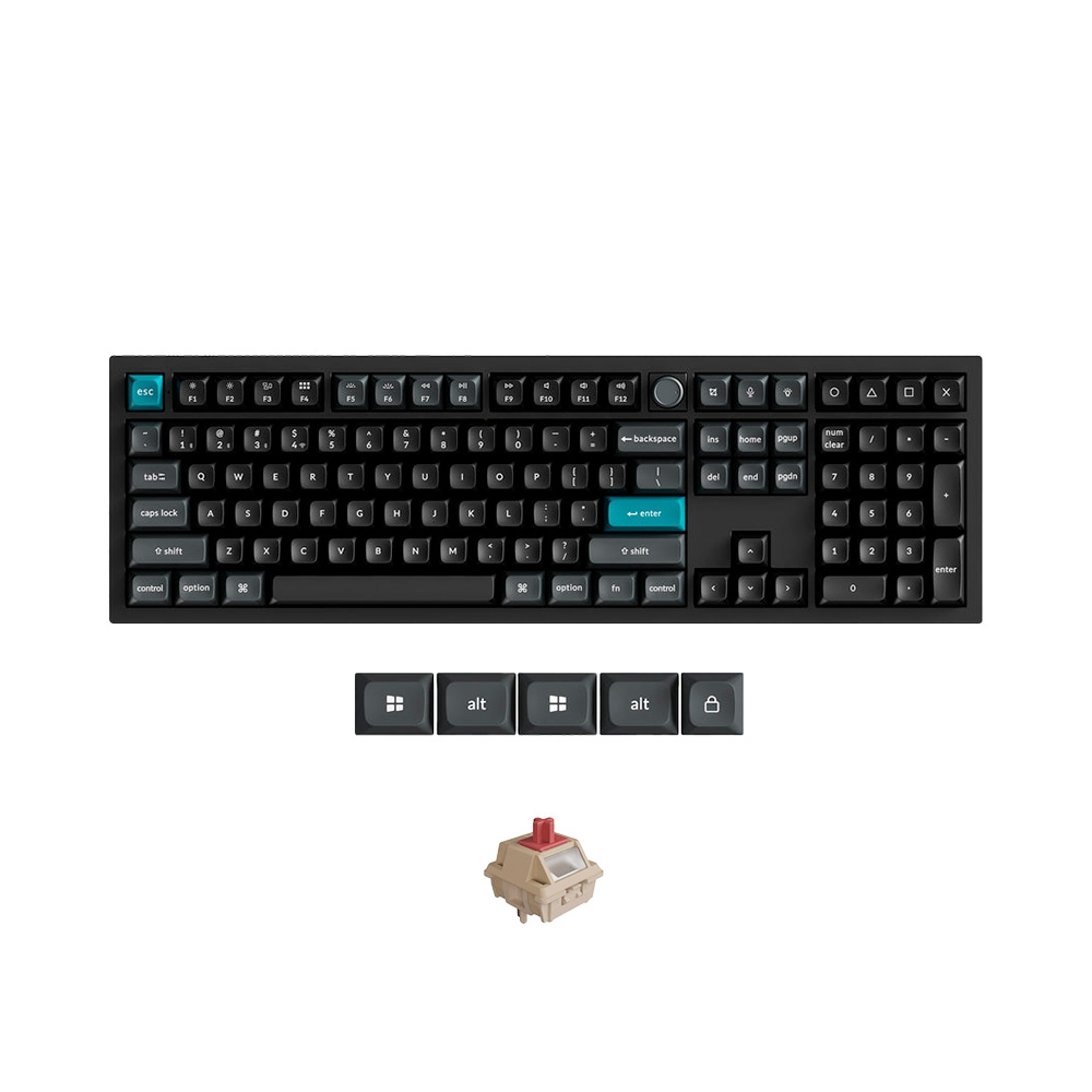 Bàn phím cơ không dây Keychron Q6 Ultra 8K ZMK RGB Hotswap (Keychron SW)