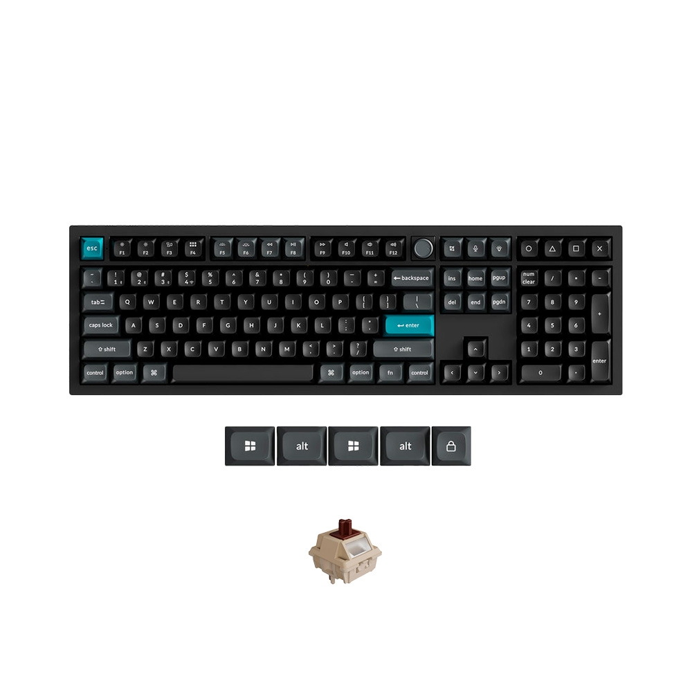Bàn phím cơ không dây Keychron Q6 Ultra 8K ZMK RGB Hotswap (Keychron SW)