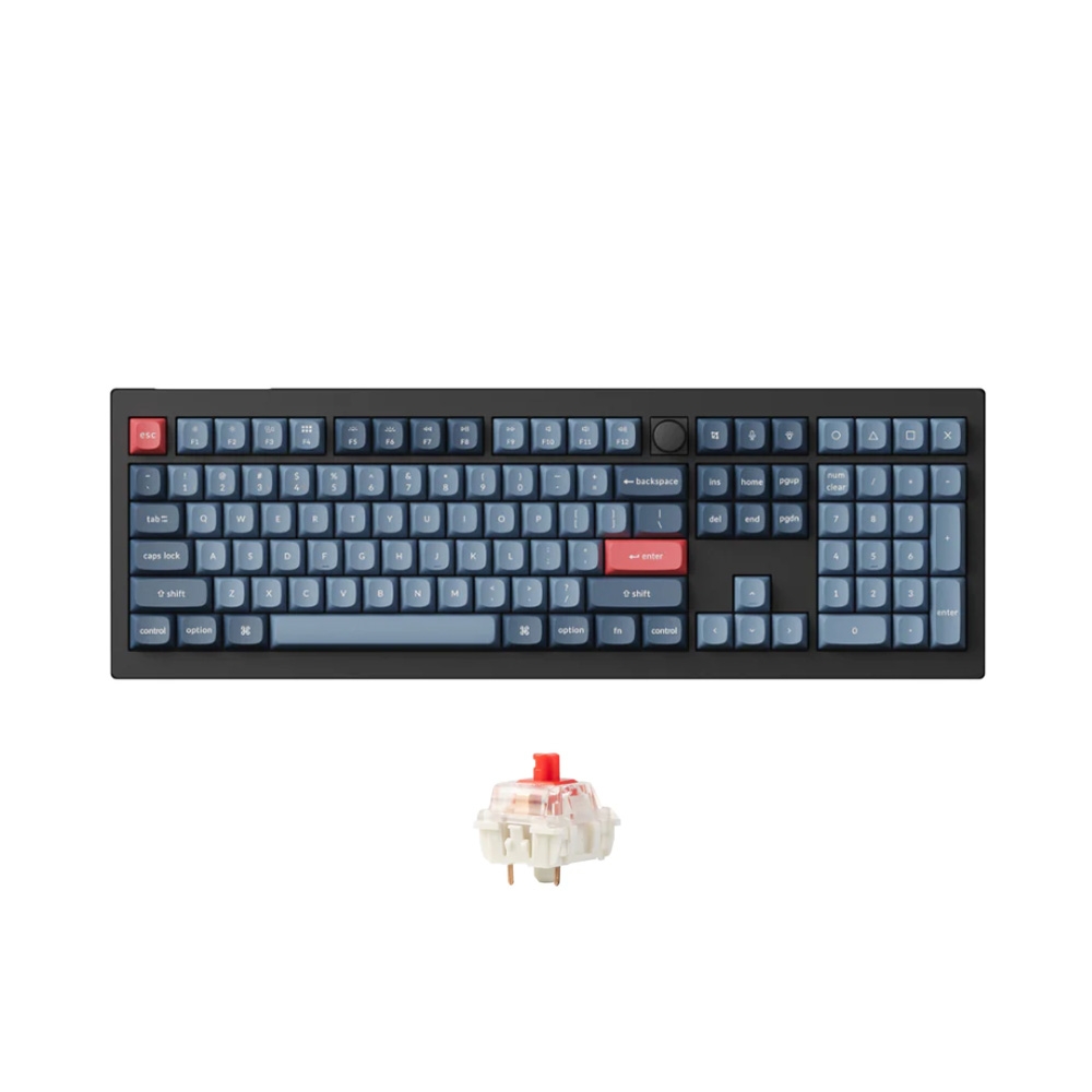 Bàn phím cơ không dây Keychron V6 Max RGB Hotswap (Gateron Sw)