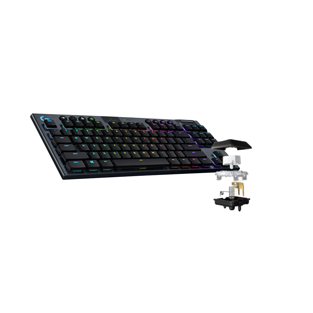 Bàn phím cơ không dây Logitech G913 TKL GL Tactile/GL Linear/GL Clicky