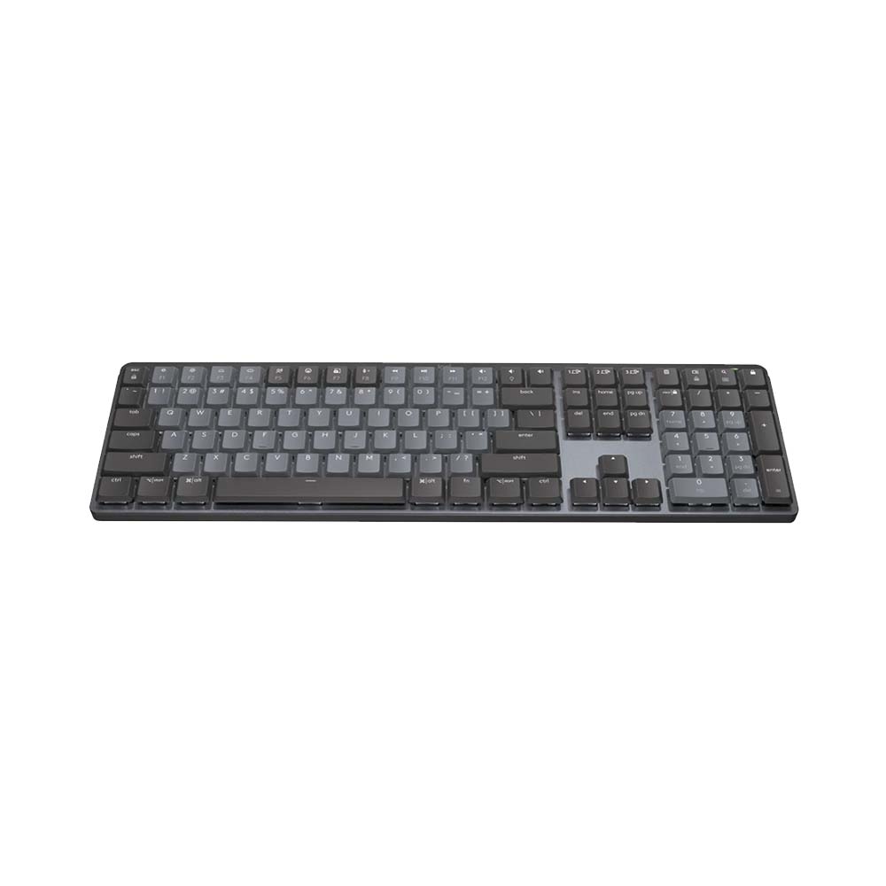 Bàn phím cơ không dây Logitech MX Mechanical Graphite Tactile Silent 920-010760