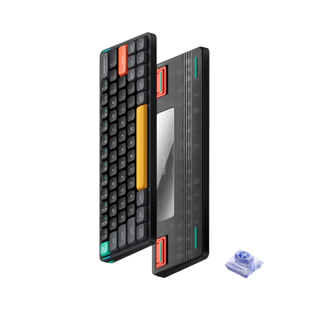 Bàn phím cơ không dây Nuphy Air60 V2 RGB Hotswap (Nuphy Sw)