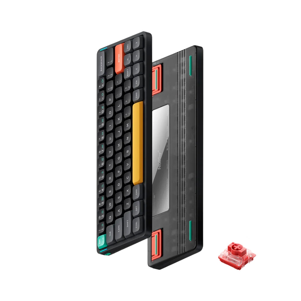 Bàn phím cơ không dây Nuphy Air60 V2 RGB Hotswap (Nuphy Sw)