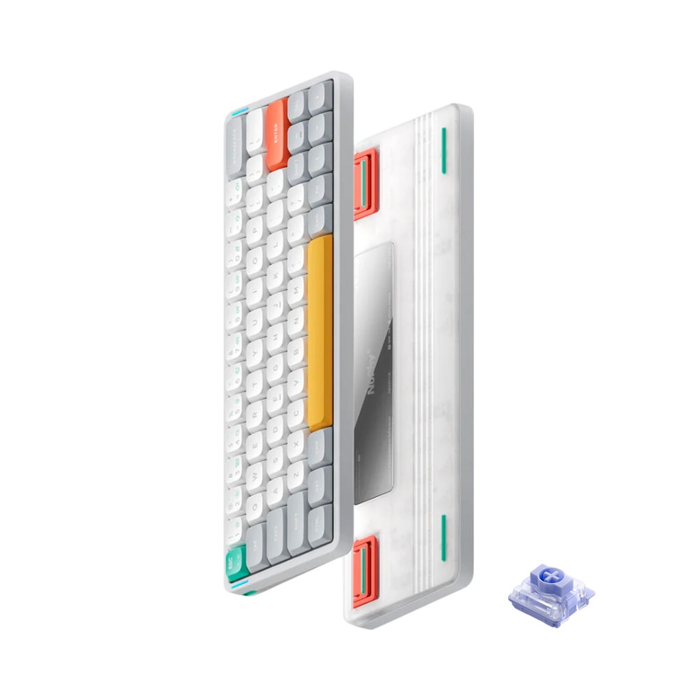 Bàn phím cơ không dây Nuphy Air60 V2 RGB Hotswap (Nuphy Sw)