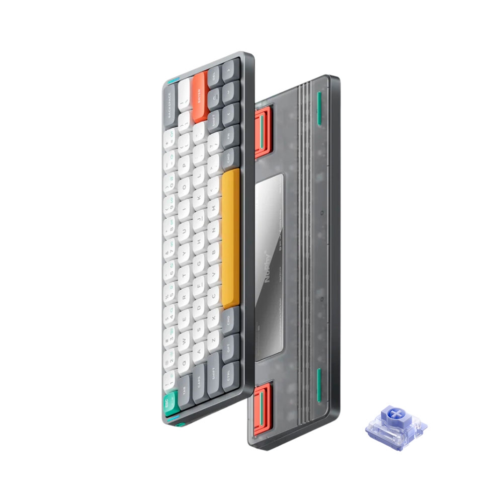 Bàn phím cơ không dây Nuphy Air60 V2 RGB Hotswap (Nuphy Sw)