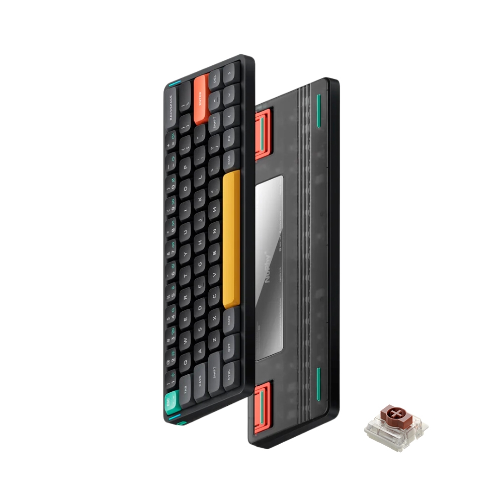 Bàn phím cơ không dây Nuphy Air60 V2 RGB Hotswap (Nuphy Sw)