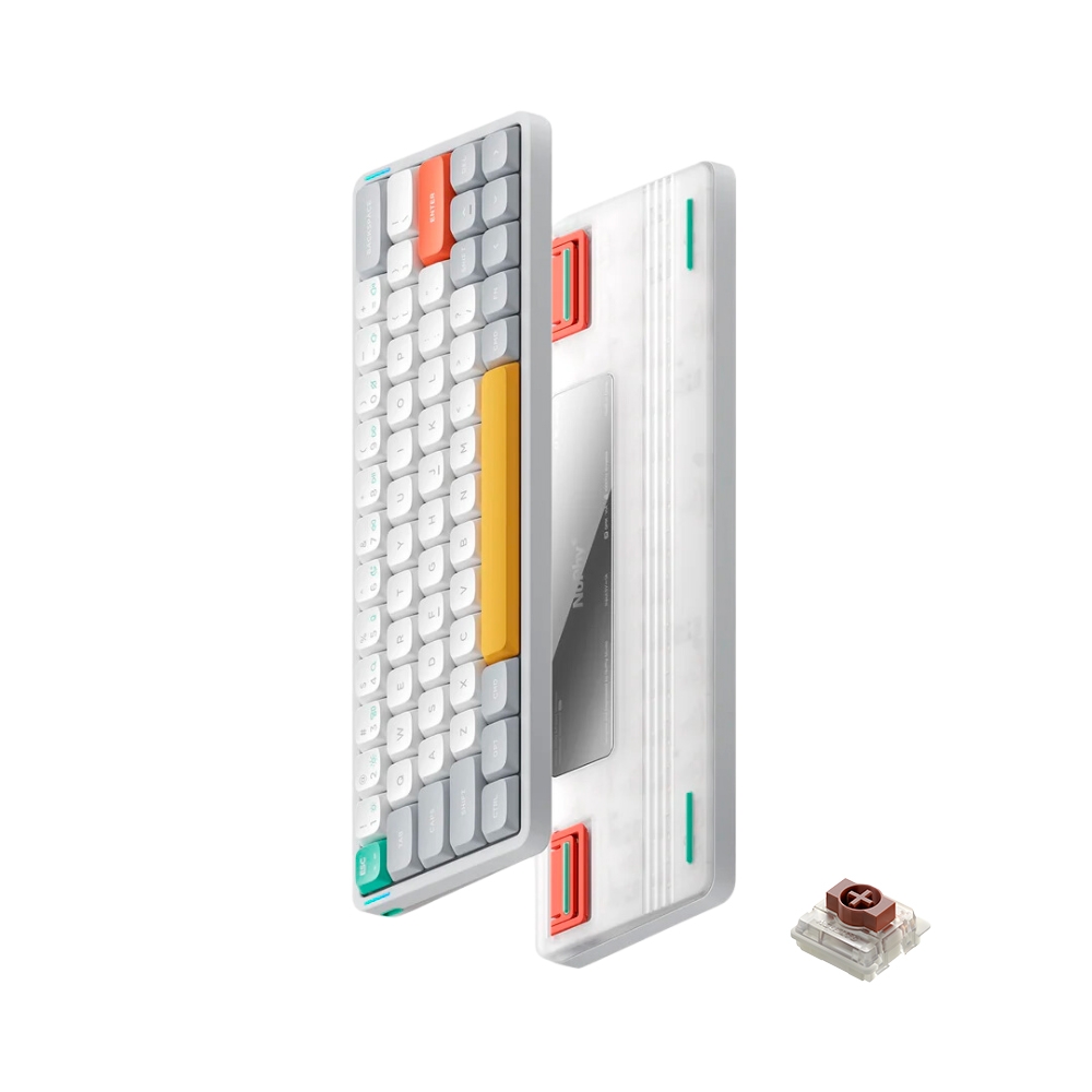 Bàn phím cơ không dây Nuphy Air60 V2 RGB Hotswap (Nuphy Sw)