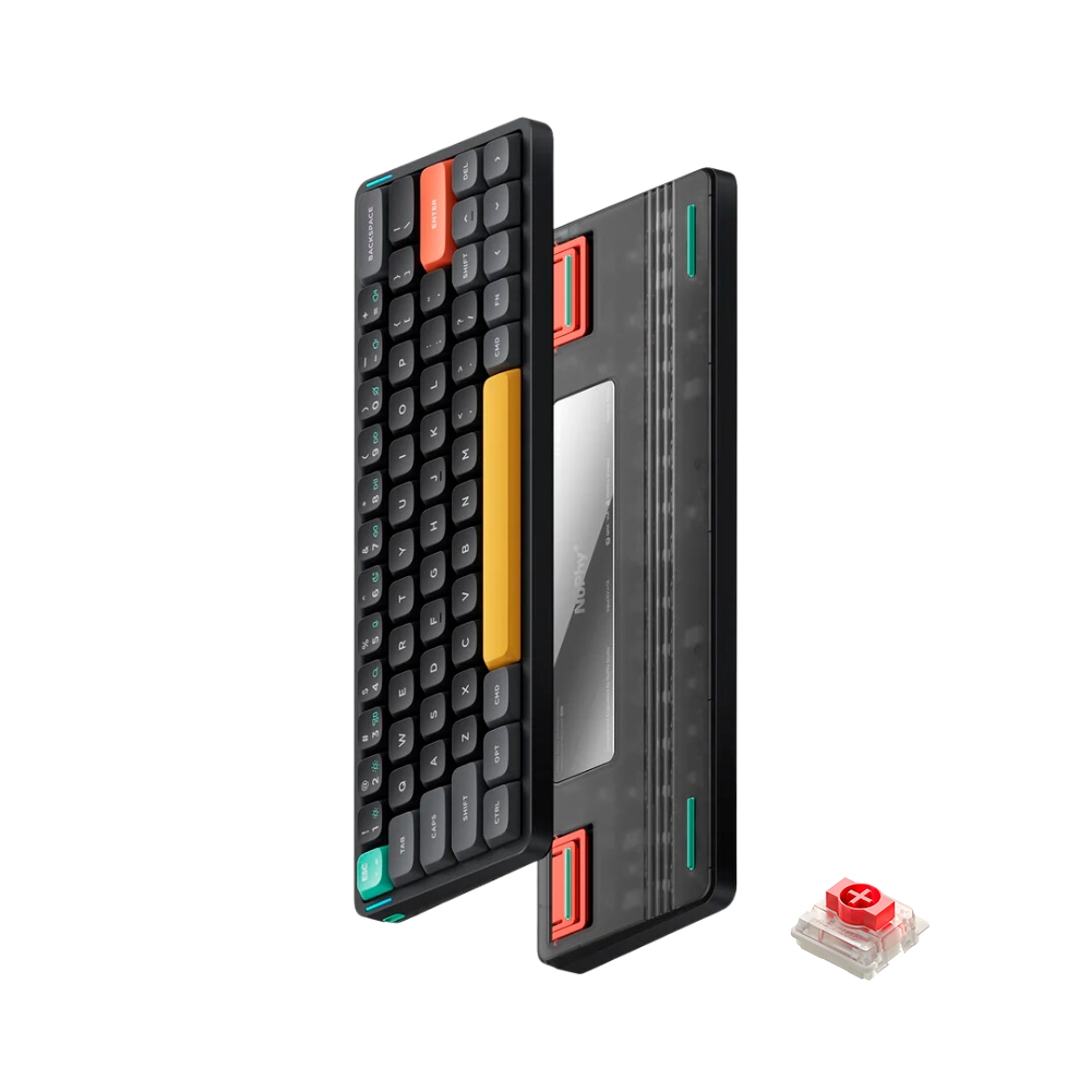 Bàn phím cơ không dây Nuphy Air60 V2 RGB Hotswap (Nuphy Sw)