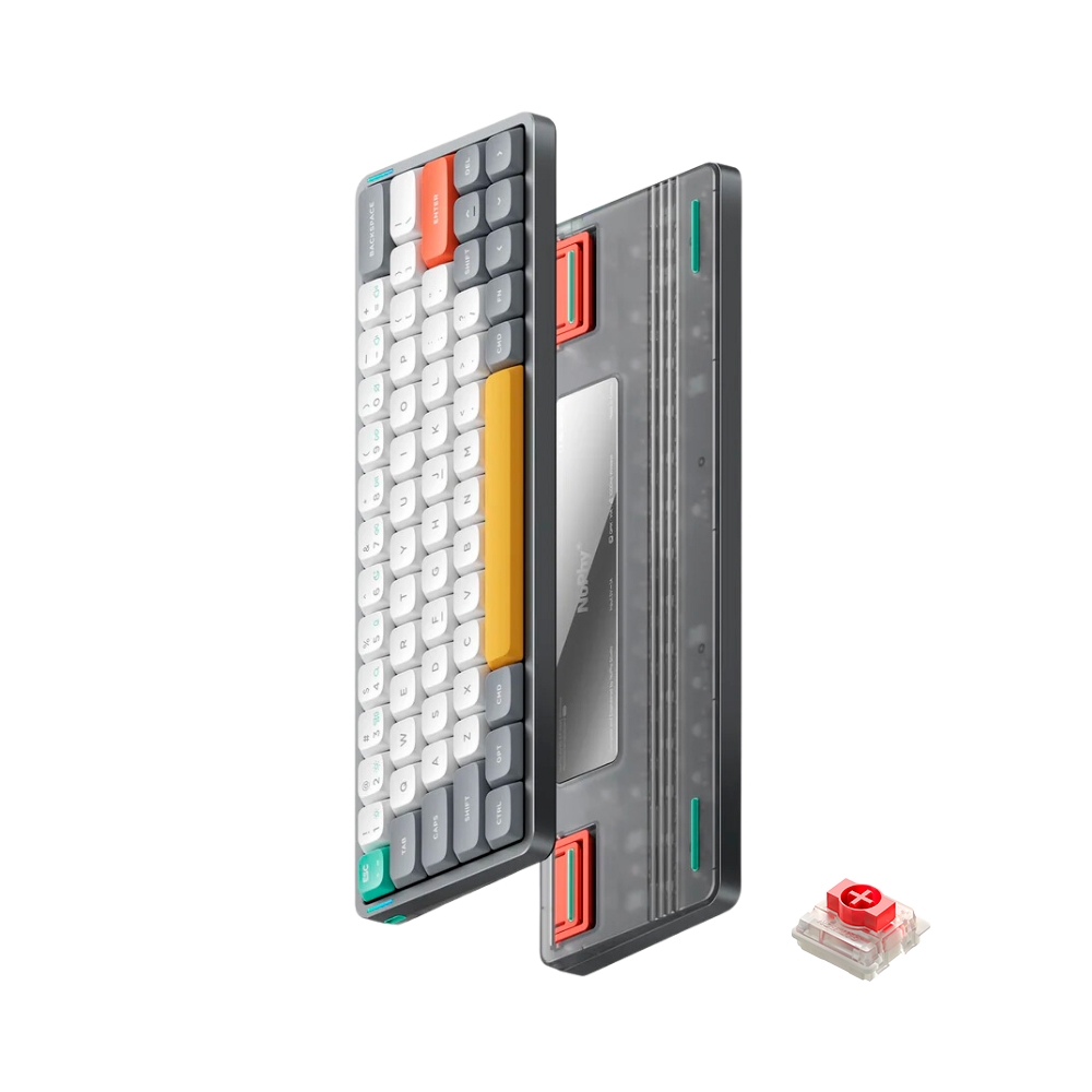 Bàn phím cơ không dây Nuphy Air60 V2 RGB Hotswap (Nuphy Sw)