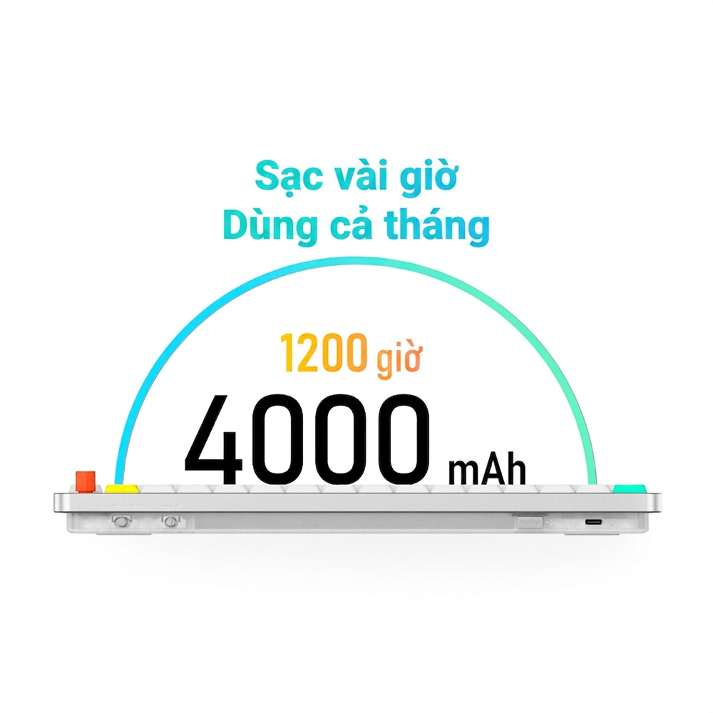 Bàn phím cơ không dây NuPhy Air75 V3 RGB Hotswap (Nuphy Sw)