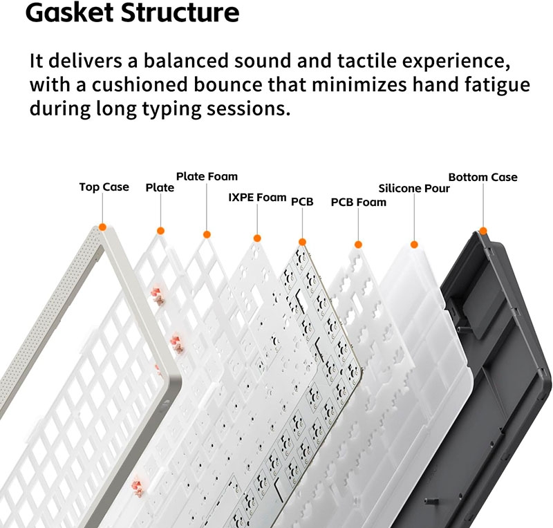 Bàn phím cơ không dây NuPhy Node100 High Profile RGB Hotswap (Nuphy Sw)