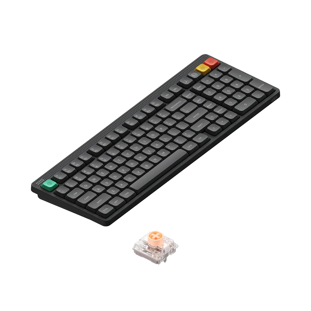 Bàn phím cơ không dây NuPhy Node100 Low Profile RGB Hotswap (Nuphy Sw)