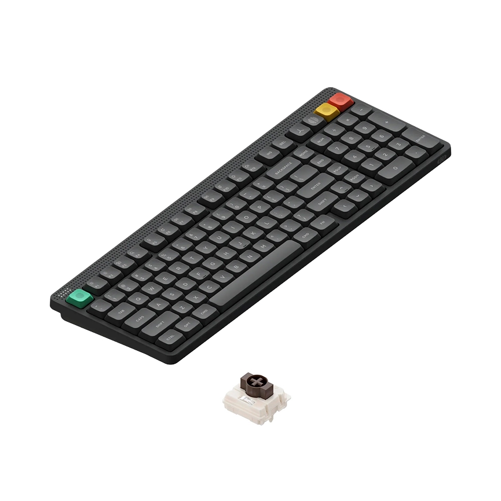 Bàn phím cơ không dây NuPhy Node100 Low Profile RGB Hotswap (Nuphy Sw)