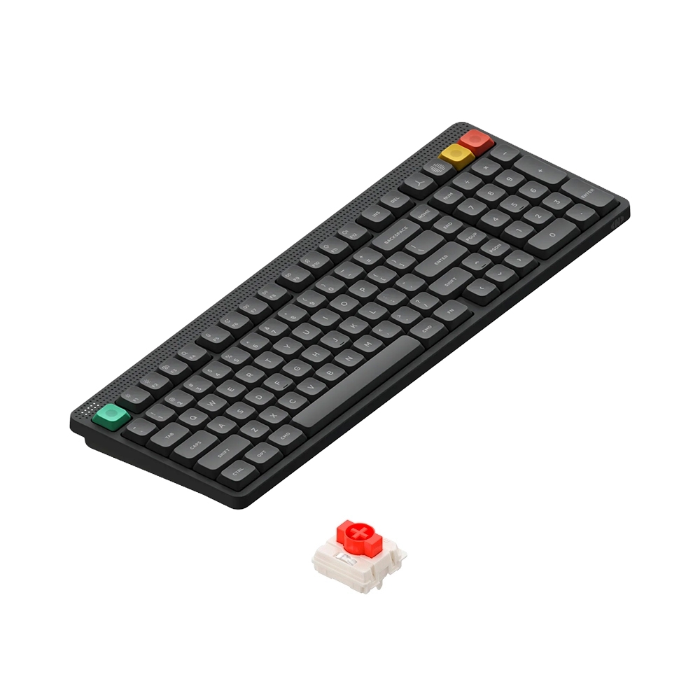 Bàn phím cơ không dây NuPhy Node100 Low Profile RGB Hotswap (Nuphy Sw)