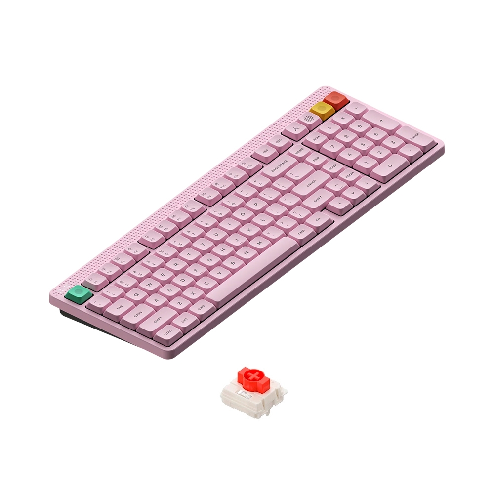 Bàn phím cơ không dây NuPhy Node100 Low Profile RGB Hotswap (Nuphy Sw)