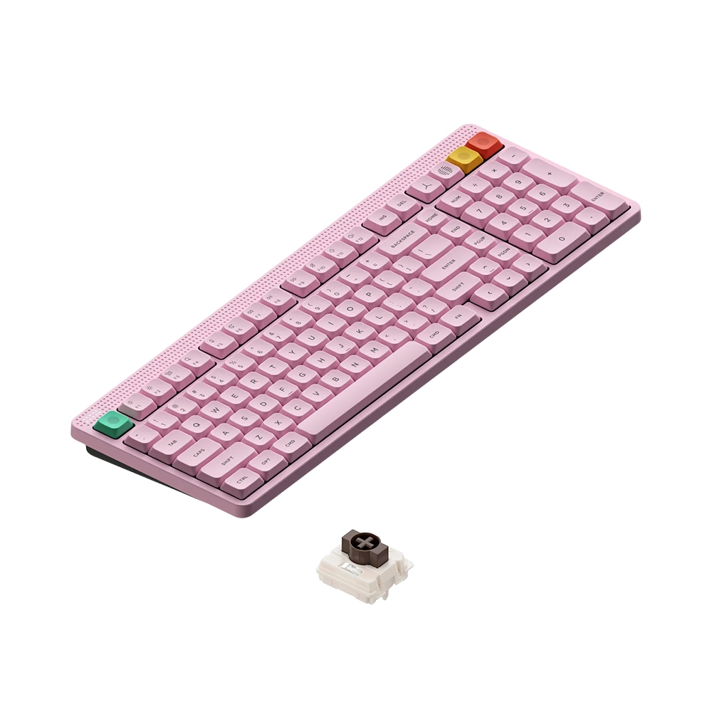 Bàn phím cơ không dây NuPhy Node100 Low Profile RGB Hotswap (Nuphy Sw)