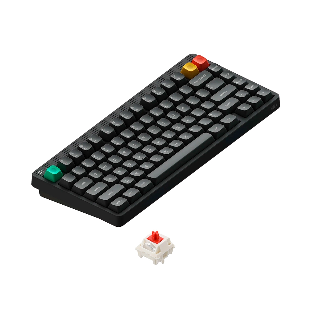 Bàn phím cơ không dây NuPhy Node75 High Profile RGB Hotswap (Nuphy Sw)
