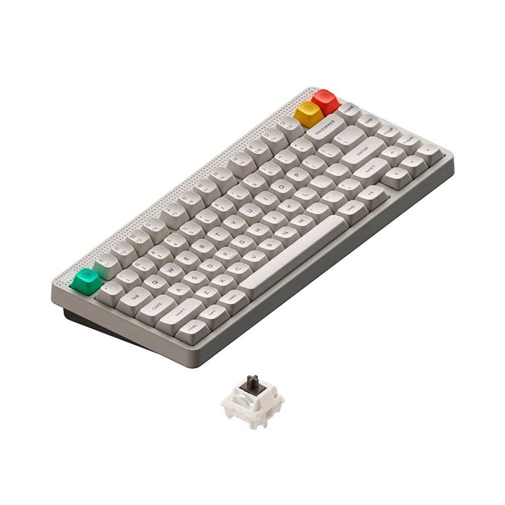 Bàn phím cơ không dây NuPhy Node75 High Profile RGB Hotswap (Nuphy Sw)