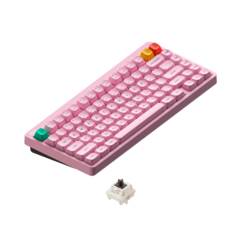 Bàn phím cơ không dây NuPhy Node75 High Profile RGB Hotswap (Nuphy Sw)