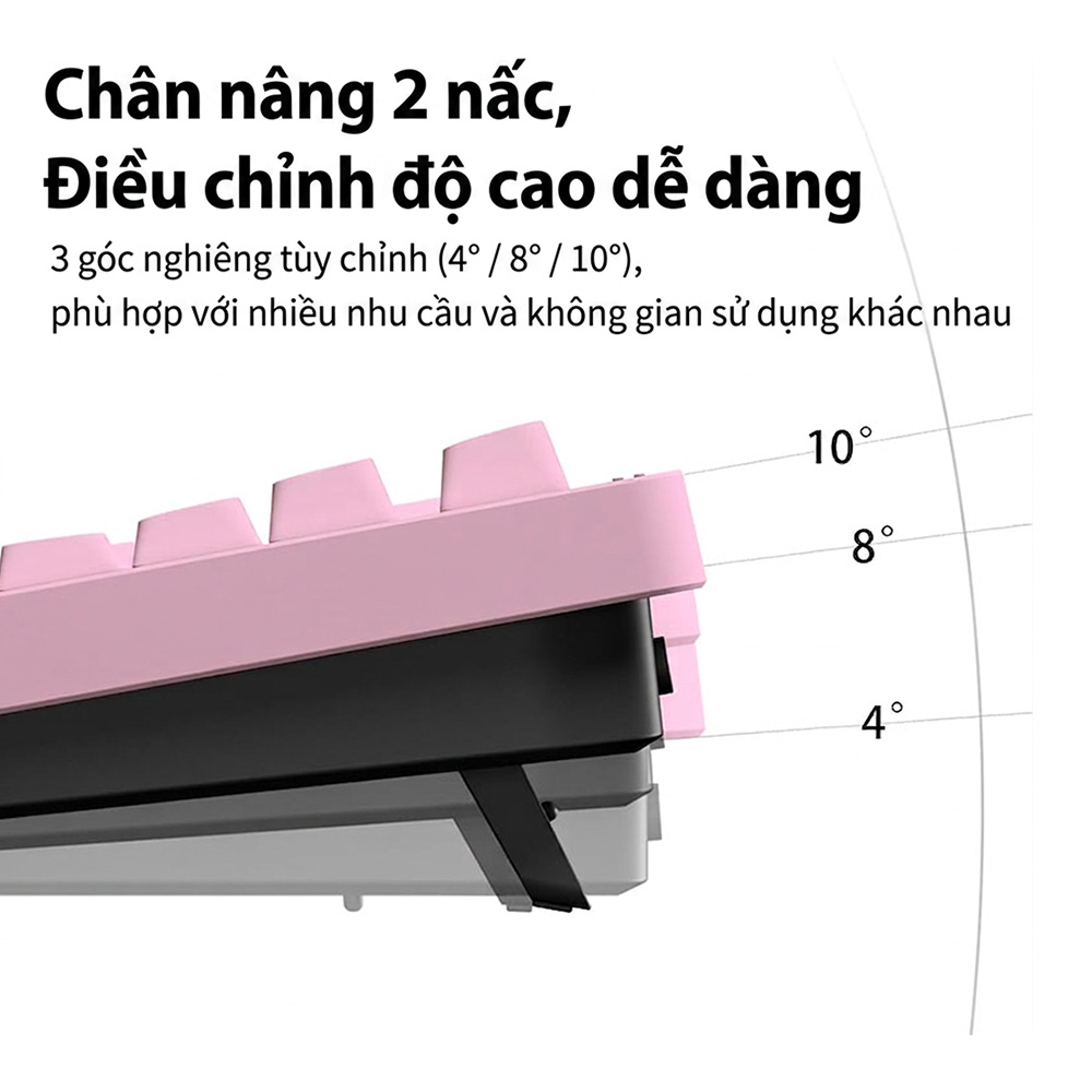 Bàn phím cơ không dây NuPhy Node75 Low Profile RGB Hotswap (Nuphy Sw)