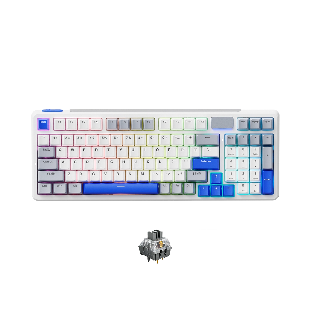 Bàn phím cơ không dây Rapoo V700DIY-98 Multi Mode RGB Hotswap (Kailh Sw)