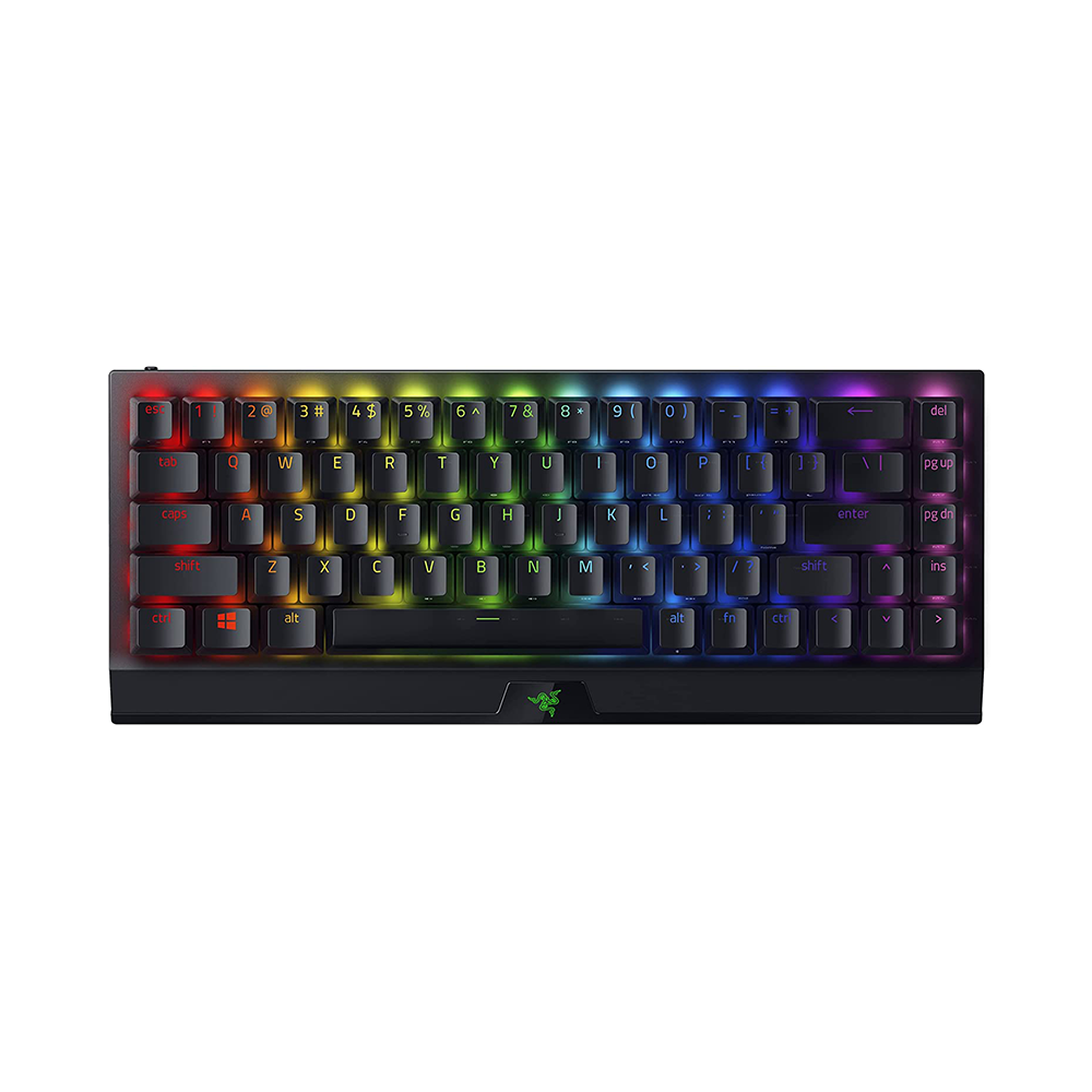 Bàn phím cơ không dây Razer BlackWidow V3 Mini HyperSpeed Razer Green/Razer Yellow