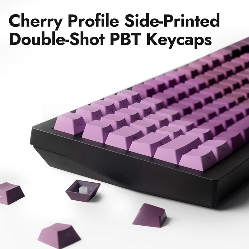 Bàn phím cơ Lemokey X4 Purple Backlight (Keychron Sw)