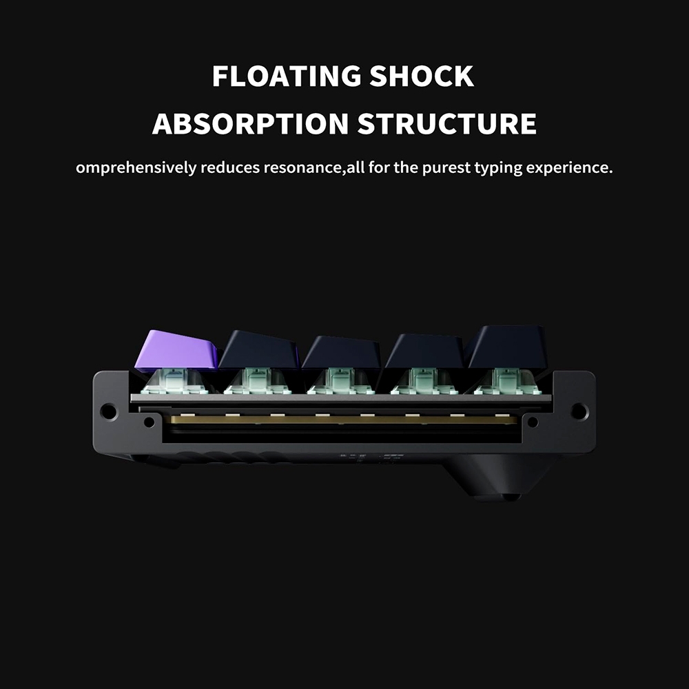 Bàn phím cơ NuPhyX BH65 All Aluminum RGB Hotswap 8K Rapid Trigger (Magnetic Sw)